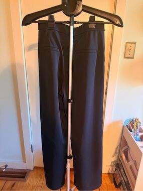 HALARA Black Wide-Leg Trousers